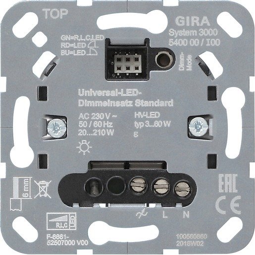 Gira System 3000 UNI-LED Dimmeinsatz Standard
