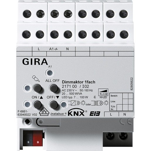 Gira KNX Universal-Dimmaktor 1-Fach